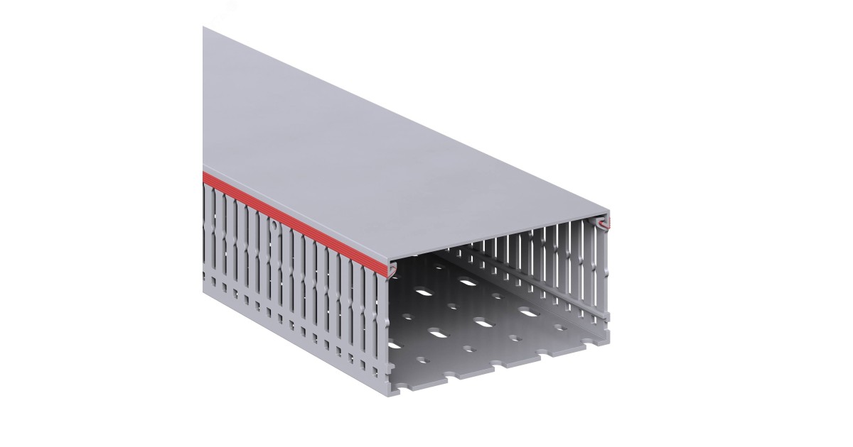 Купить Короб перфорированный, серый RL6 120x60 01141RL DKC оптом в Москве