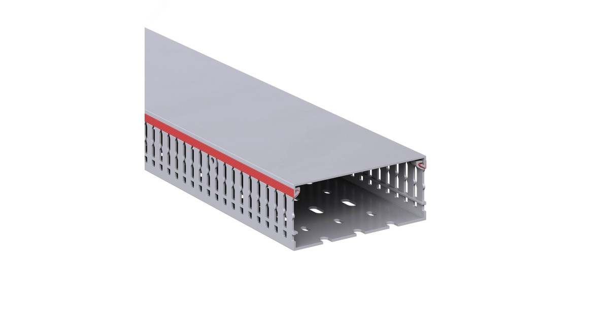 Купить Короб перфорированный, серый RL6 100x40 01155RL DKC оптом в Москве