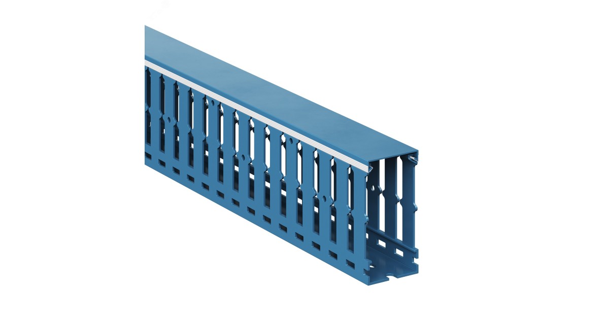 Купить Короб перфорированный, синий RL12 40x80 01160RL DKC оптом в Москве