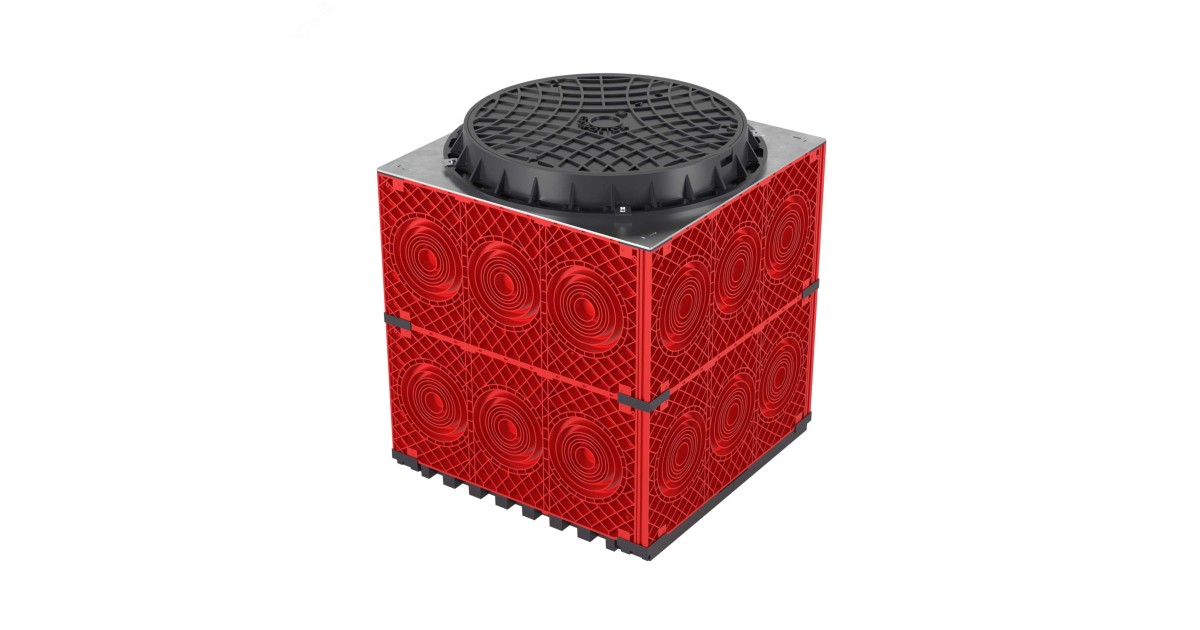 Купить Колодец пластиковый для кабельной канализации с пластиковым люком, 750х750х750 270750 DKC оптом в Москве