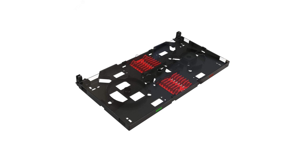 Купить Сплайс кассета на 24 КДЗС (40 мм), универсальная RNSPLICES DKC оптом в Москве