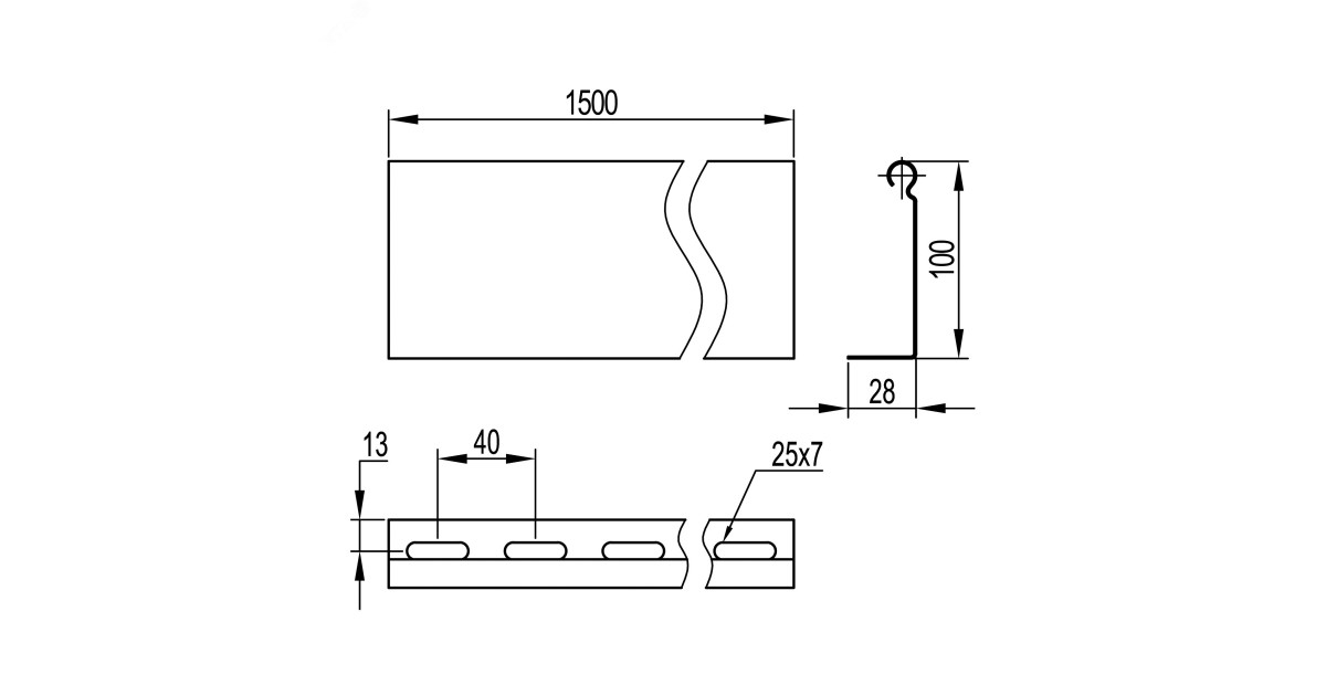 Купить Разделитель для лотка H=100мм  SEP гор. оцинк. DKC 36510HDZ DKC оптом в Москве