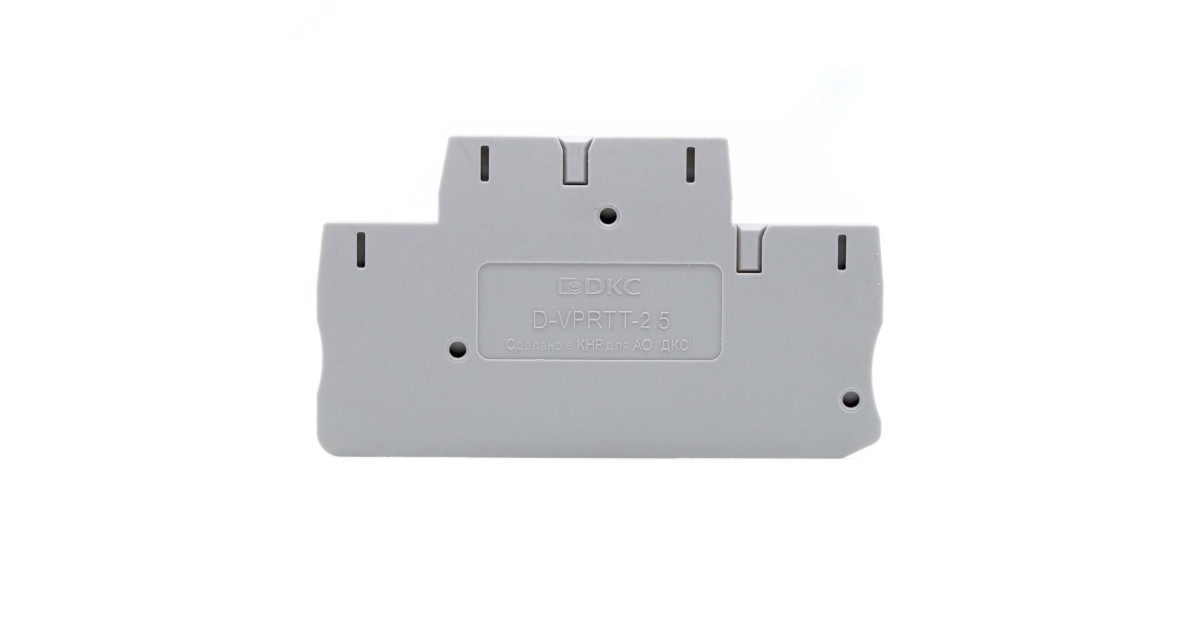 Купить Изолятор торцевой для клеммы VPRTT-2.5 D-VPRTT-2.5 DKC оптом в Москве