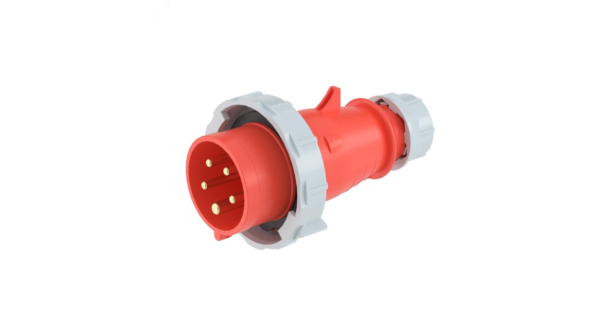 Купить Вилка эл. каб. 16А 3P+E+N 400В IP67 DIS2181637 DKC оптом в Москве