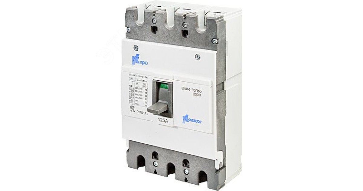 Купить 7001102 Выключатель автоматический 3п 160А 18кА ВА04-35 Про 250C Контактор КОНТАКТОР(группа Legrand) оптом в Москве