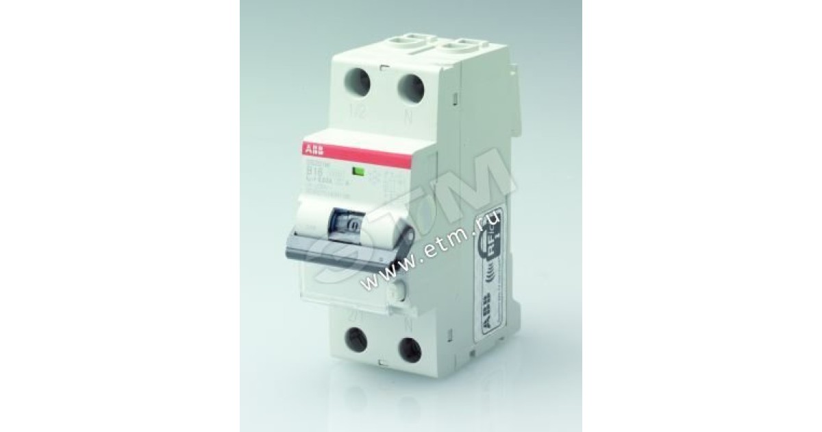 Купить Выключатель автоматический дифференциального тока 10А 30мА DS201 C10 AC30 2CSR255080R1104 ABB оптом в Москве