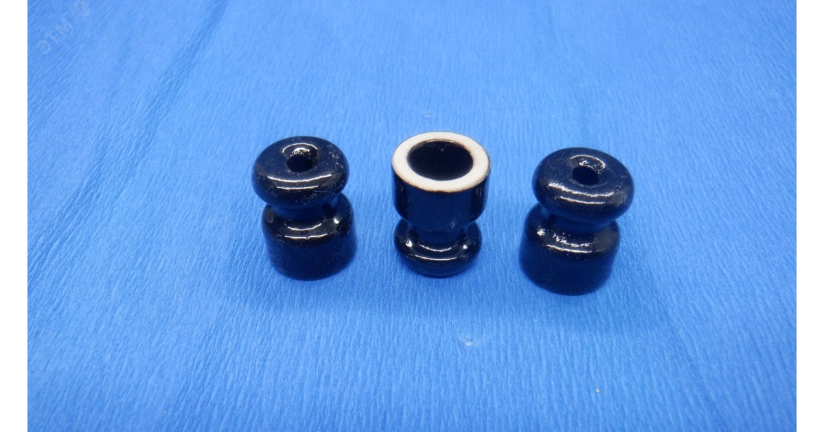 Купить Изолятор ОП керамика черн. (уп.50шт) R1-551-03-50 Bironi оптом в Москве