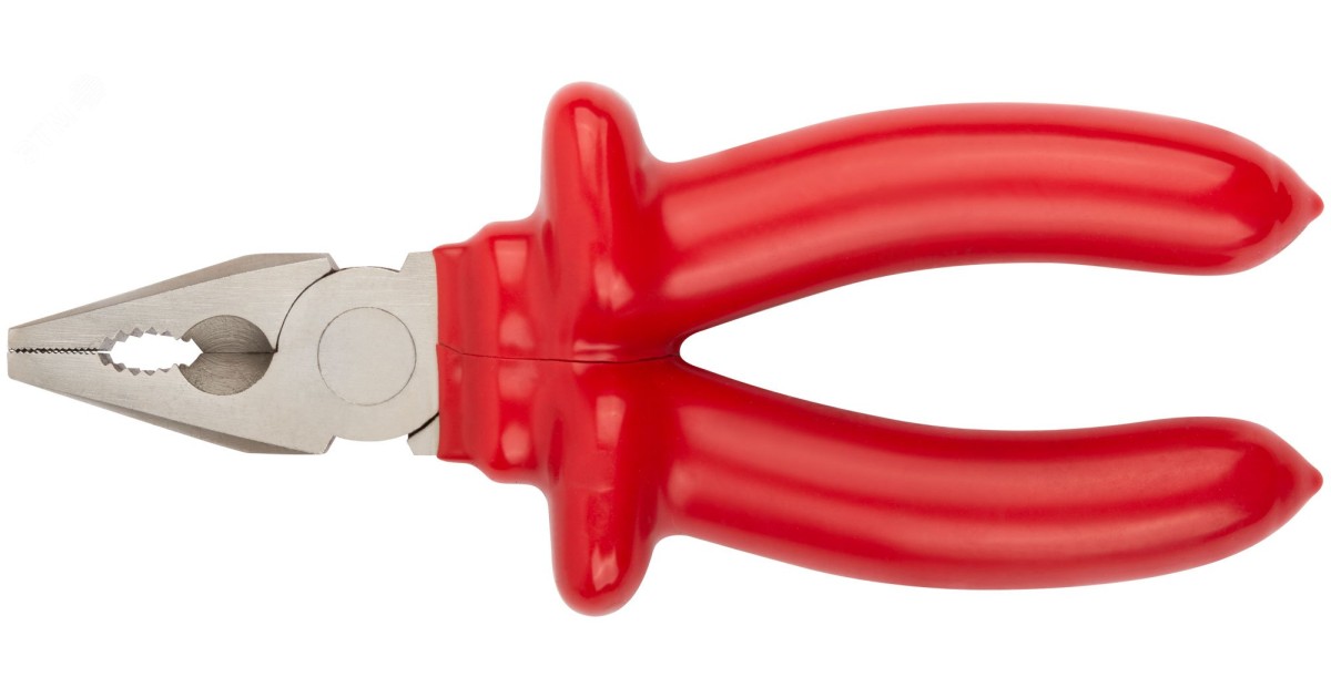 Купить Плоскогубцы комбинированные ""Энергия"",1000 В, никелир.покрытие, 2-хслойные изолированные ручки 160 мм 50763 FIT оптом в Москве