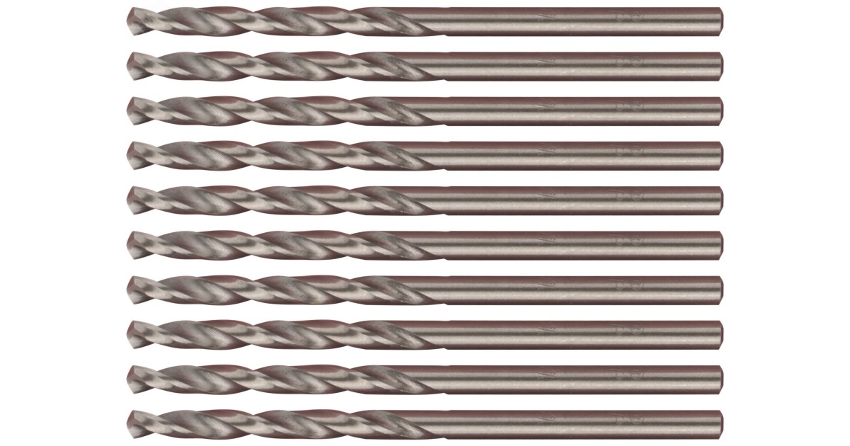 Купить Сверло по металлу Cutop Profi с кобальтом 5%, 3 x 61 мм (10 шт) 48-30-10 FIT оптом в Москве