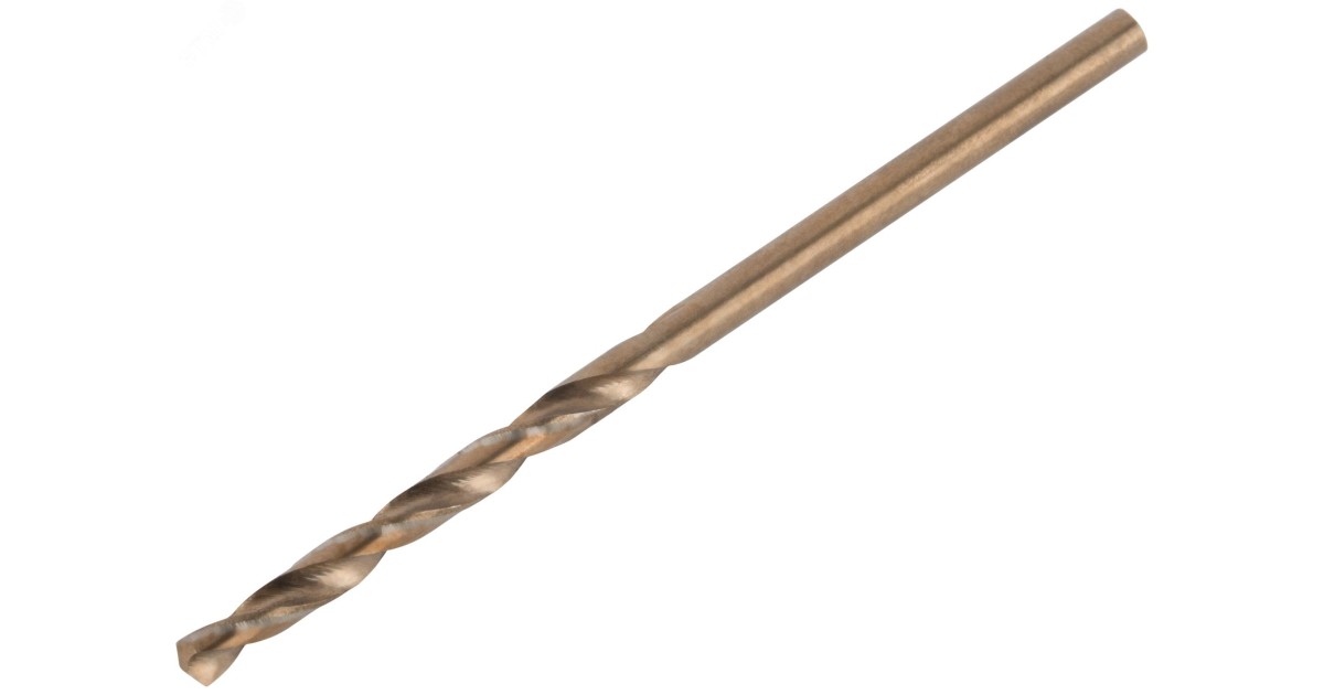 Купить Сверло по металлу Cutop Profi с кобальтом 5% 2.5 x 57 мм, 2 шт 48-359 FIT оптом в Москве