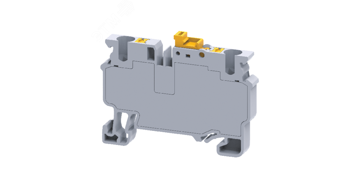 Купить Клемма с ножевым размыкателем push-in OptiClip CPK-4-MT-N-I-серый КЭАЗ оптом в Москве