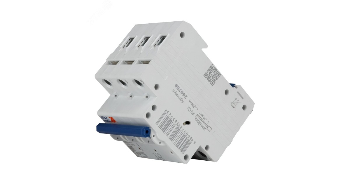 Купить Выключатель автоматический модульный 3п C 10А 6кА OptiDin BM63-3C10-УХЛ3 КЭАЗ 260789 КЭАЗ оптом в Москве