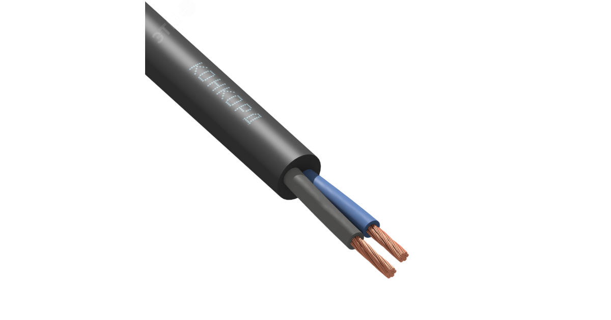 Купить Кабель КГВВнг(А)-LS 2х1.5 (N) 380/660-2 (м) 455 Конкорд оптом в Москве