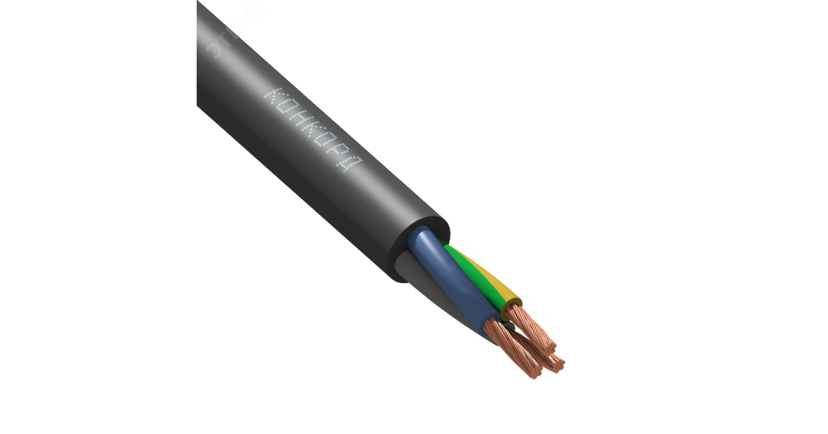 Купить Кабель КГВВнг(А)-LS 3х1.5 (N PE) 380/660-2 (м) 461 Конкорд оптом в Москве