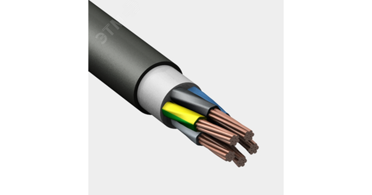 Купить Кабель силовой ВВГнг(А)-LS 5х25 (N. PE) -0.660 многопроволочный 217 Конкорд оптом в Москве