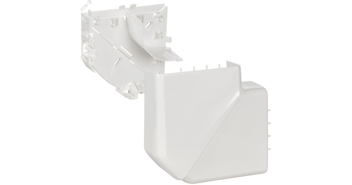 Купить DLP Угол плоский 90град для кабель-канала 150х50мм белый 010789 IEK оптом в Москве