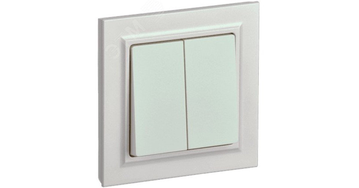 Купить BRITE Выключ. 2-кл. 10А в сб. ВСР10-2-0-БрЖ жемч. BR-V20-0-10-K36-F IEK оптом в Москве