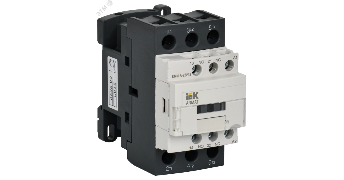 Купить Контактор КМИ-А-23212 LC1D 32А кат. 24В AC 1НО+1НЗ AC-3 AR-ACC-21-032-024-11 IEK оптом в Москве