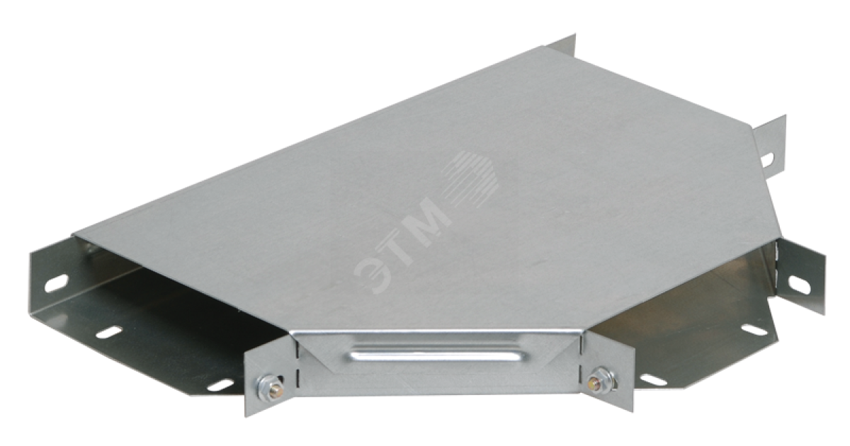 Купить Ответвитель для лотка Т-образ. горизонт. 100х50 с кр. CLP1T-050-100 IEK оптом в Москве