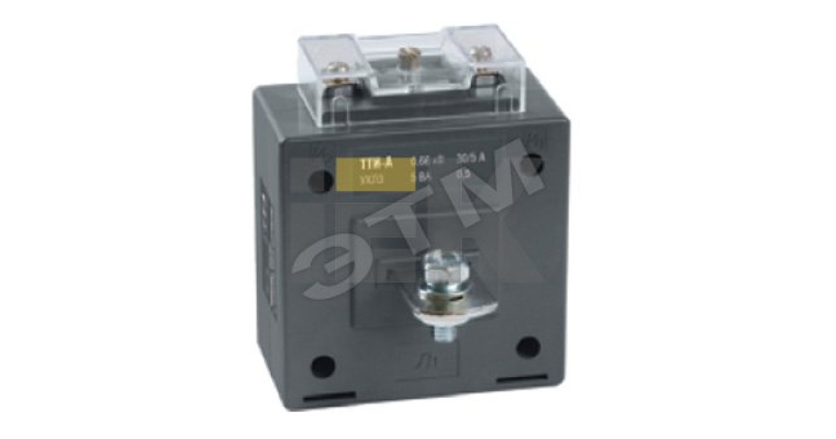 Купить Трансформатор тока ТТИ-А 125/5А кл. точн. 0.5 5В.А ITT10-2-05-0125 IEK оптом в Москве