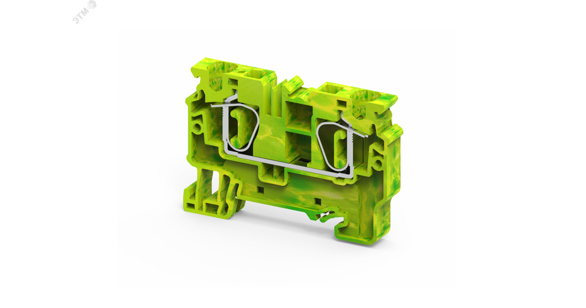 Купить ARMAFIX Клемма пружинная CX6 PE 6мм2 проходная заземляющая IEK AF-CT41-00-K52-006 IEK оптом в Москве