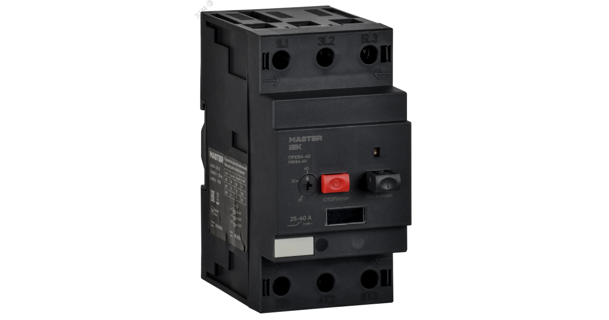 Купить Пускатель ПРК64-40 In=40A Ir=25-40A Ue 660В DMS22-40 IEK оптом в Москве