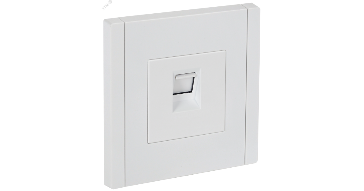 Купить Розетка компьютерная RJ45 кат.5E FORTE&PIANO FP232 бел. IEK FP-K10-1-K01 IEK оптом в Москве