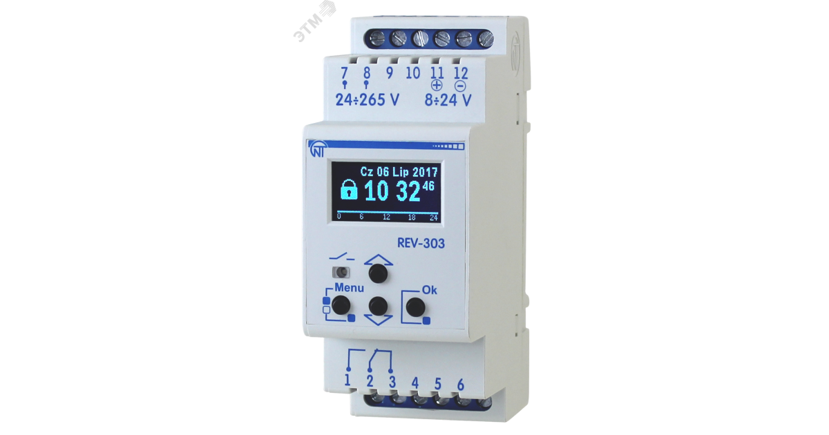 Купить Таймер программируемый многофункц. РЭВ-303 3425604303 НовАтек-Электро оптом в Москве