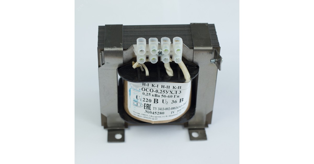Купить Трансформатор напряжения понижающий ОСО-0.4-09 УХЛ 3 380/220 ОС0000026160 ФКУ Кострома оптом в Москве