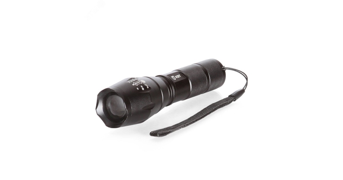 Купить Фонарик ручной FL-8012 серия ПРОФИ 78259 КВТ оптом в Москве