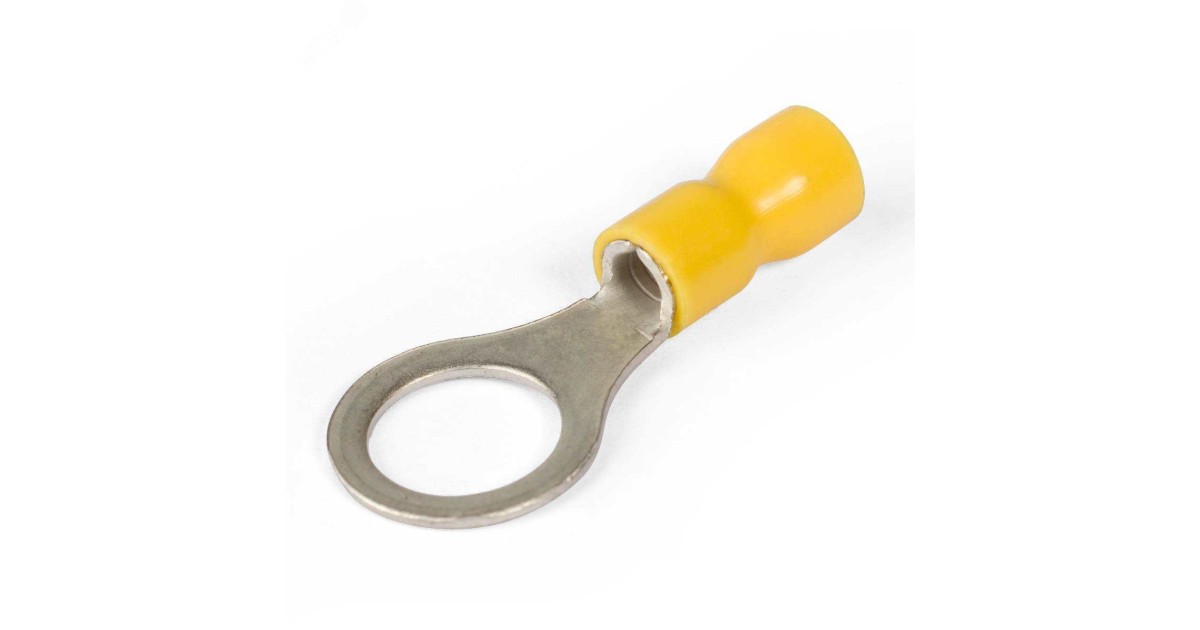 Купить Наконечник кабельный кольцевой изолированный НКИ 6.0-4 серия EasyFix 90895 КВТ оптом в Москве