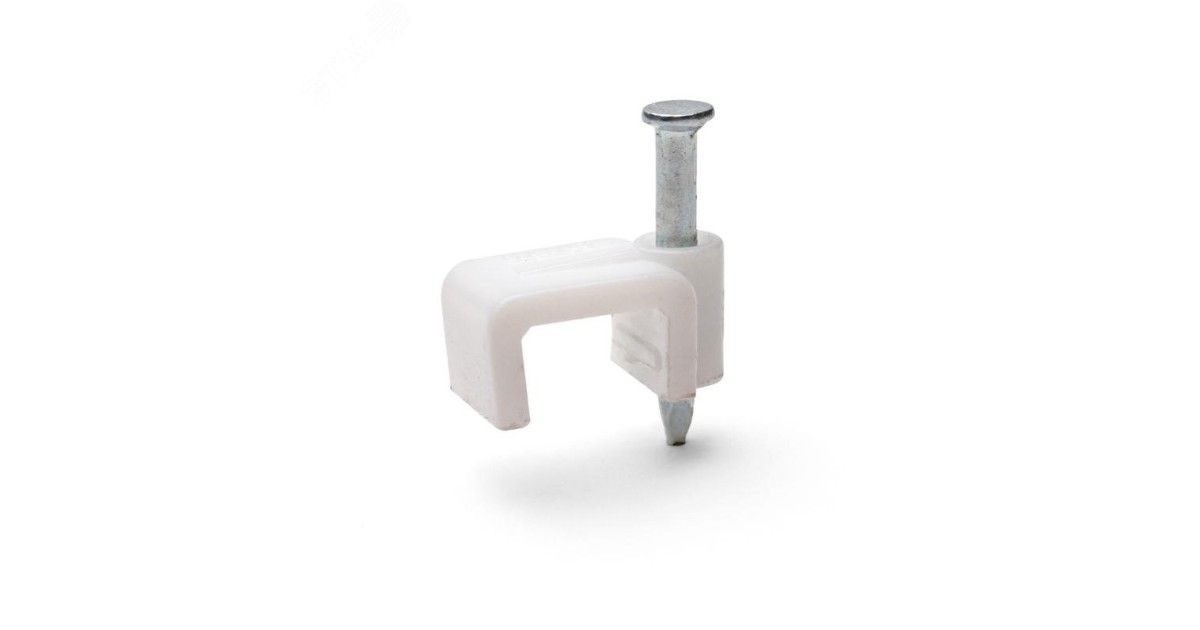 Купить Скоба пластиковая СПП 12 (20шт) 49455 КВТ оптом в Москве