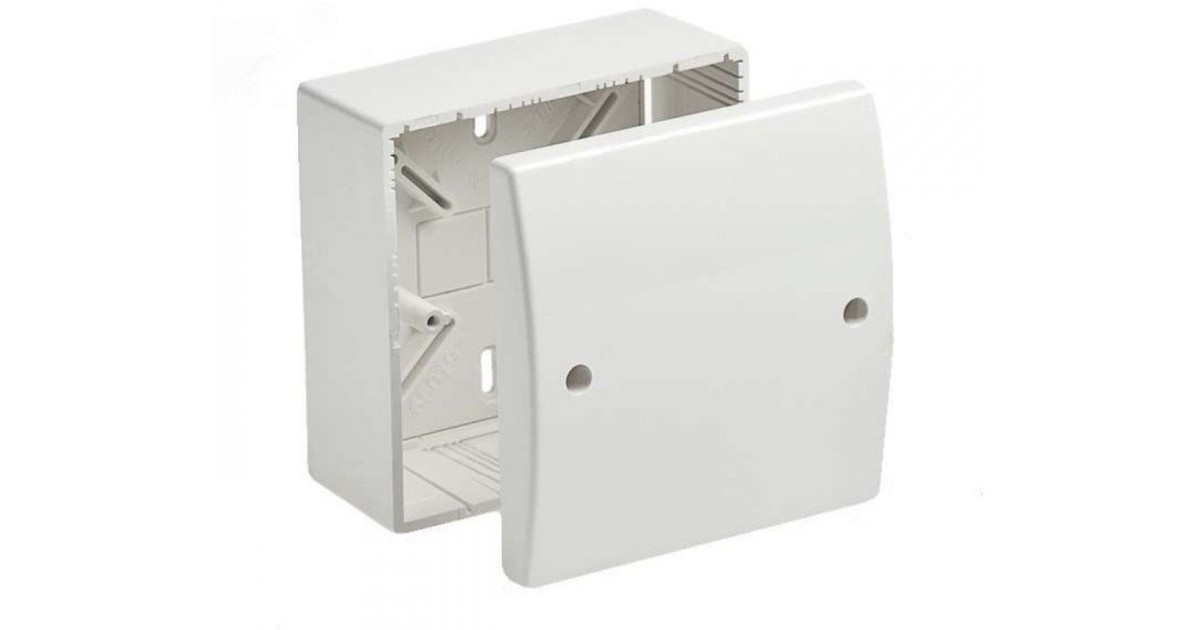 Купить Коробка универсальная для кабель-каналов 100х100х55 IP40 65019 Ruvinil оптом в Москве
