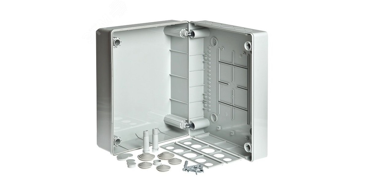 Купить Коробка распределительная ОП 370х275х135мм IP55 67075 Ruvinil оптом в Москве