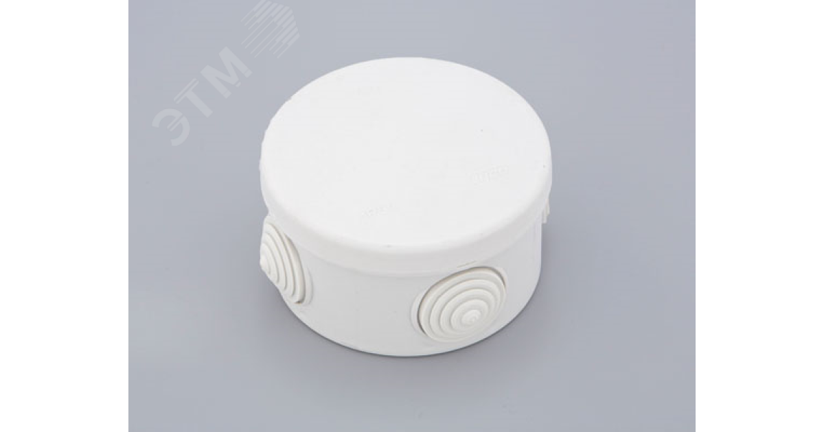 Купить TYCO Коробка распределительная 80х50мм IP55 белая 67025Б Ruvinil оптом в Москве