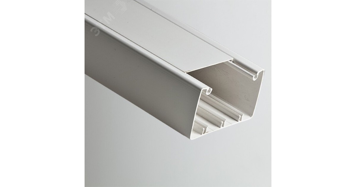 Купить Кабель-канал 100х60 L2000 пластик бел. РКК-100х60 Ruvinil оптом в Москве