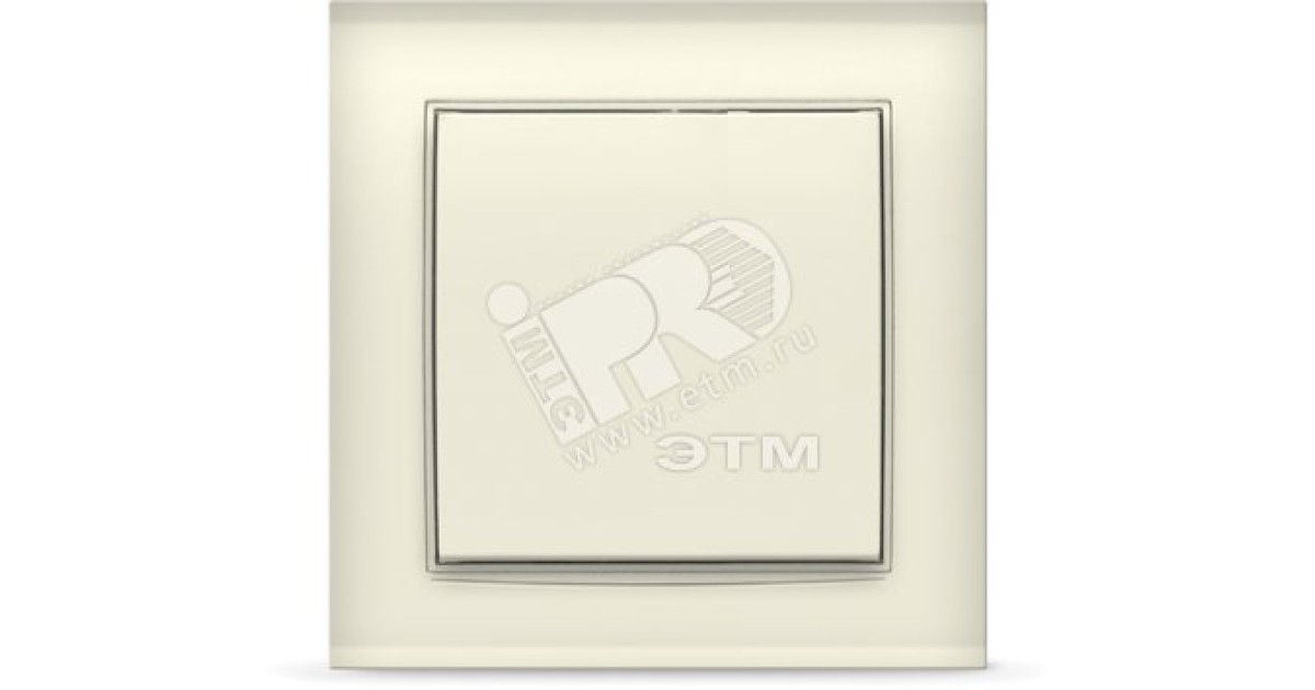 Купить Выключатель Бриллиант одноклавишный слоновая кость 7948585 УНИВЕРСАЛ оптом в Москве