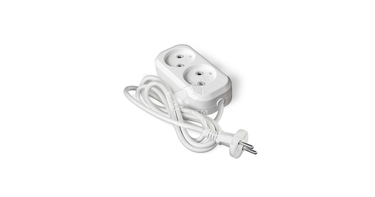 Купить Удлинитель 2х2м Е-202 ПВС 2х1 9631959 УНИВЕРСАЛ оптом в Москве