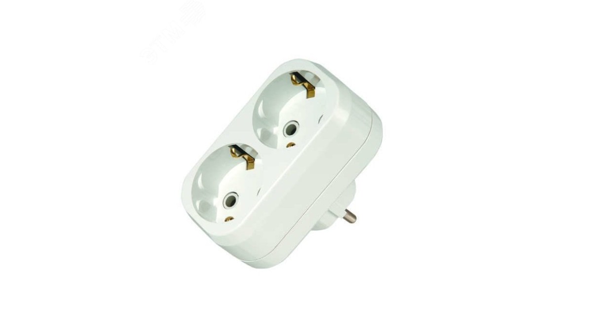 Купить Выключатель Электра двухклавишный белый 0031 УНИВЕРСАЛ оптом в Москве