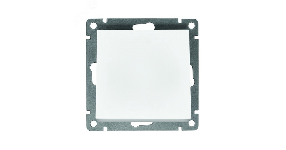 Купить Выключатель одноклавишный UNIVersal серия Афина, с/у, 10А, 220В, механизм, белый (еврослот) A0021 УНИВЕРСАЛ оптом в Москве