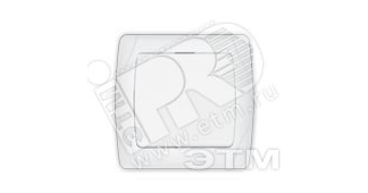 Купить Выключатель одноклавишный скрытый Маргарита 10А белый М0021 УНИВЕРСАЛ оптом в Москве