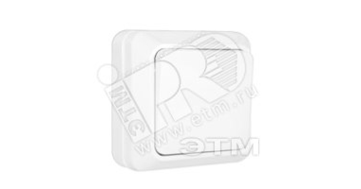 Купить Олимп Выключатель одноклавишный белый наружный О0021 УНИВЕРСАЛ оптом в Москве