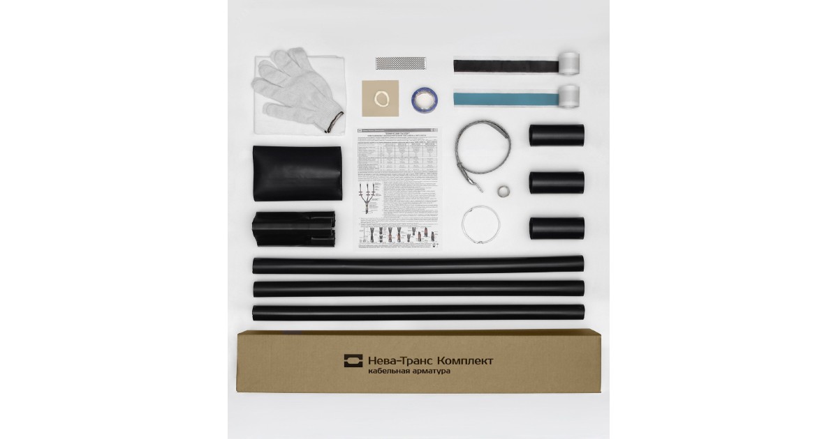 Купить Муфта кабельная концевая 10КВТп-3х(35-50)без наконечников 22020010 Нева-Транс оптом в Москве