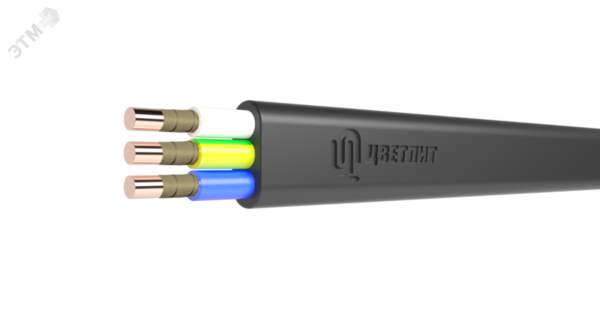 Купить Кабель силовой ВВГ-Пнг(А)-FRLS 3х1.5ок(N.PE)-0.660ТРТС 00-00148766 Цветлит оптом в Москве