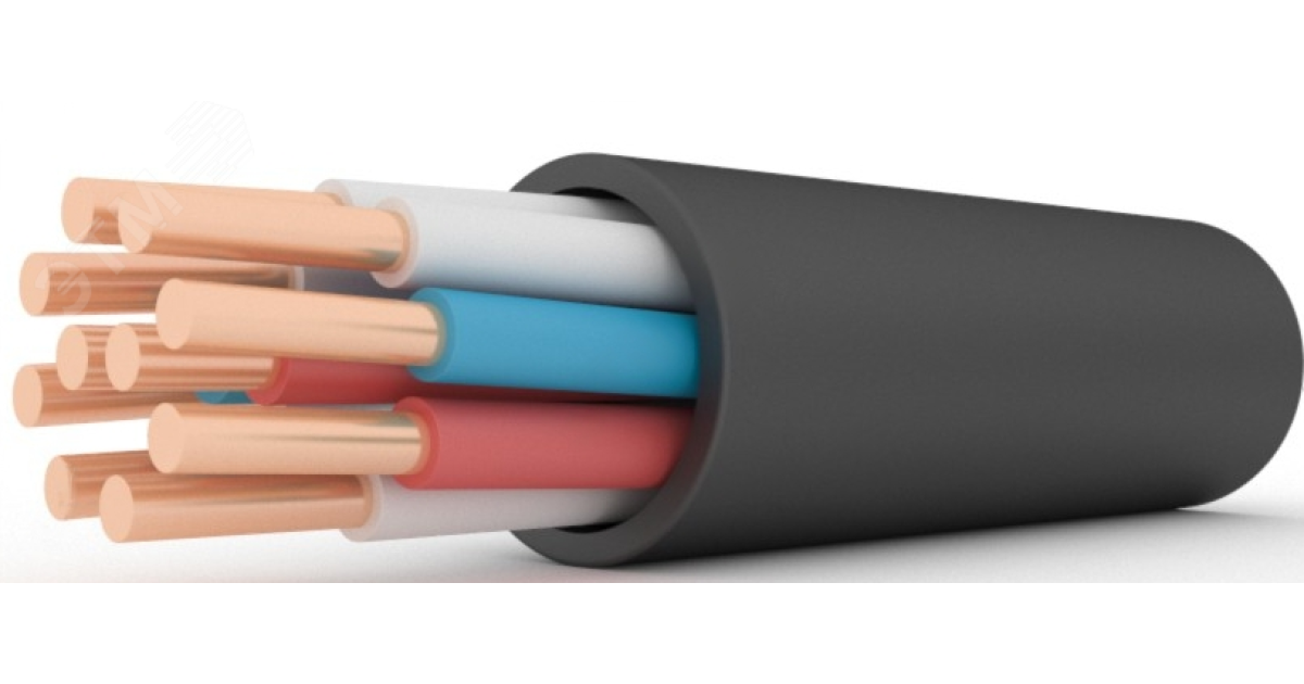 Купить Кабель контрольный КВВГнг(А)-LS 10х1,5 ТРТС 8217 Элкаб оптом в Москве