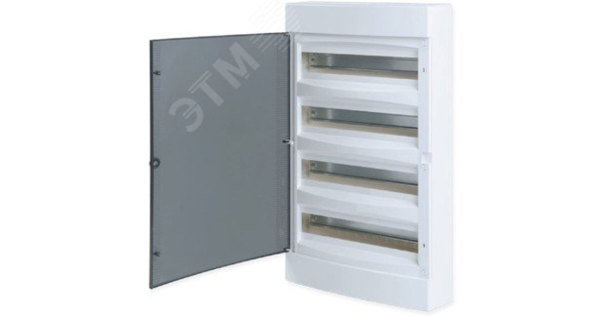 Купить Щит распределительный навесной "Unix" прозрачная дверь 4х12 модулей IP40 EKF PROxima EKF оптом в Москве