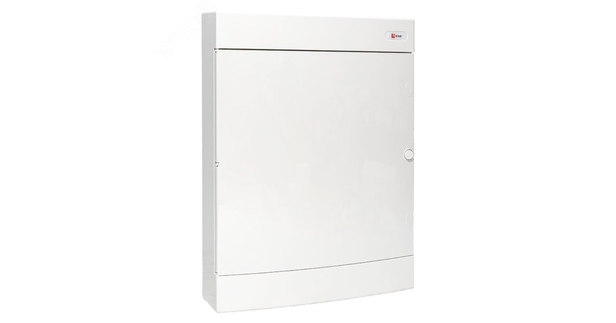 Купить Щит распределительный навесной "Unix" белая дверь 3х18 модулей IP40 PROxima ux-3x18-nw EKF оптом в Москве