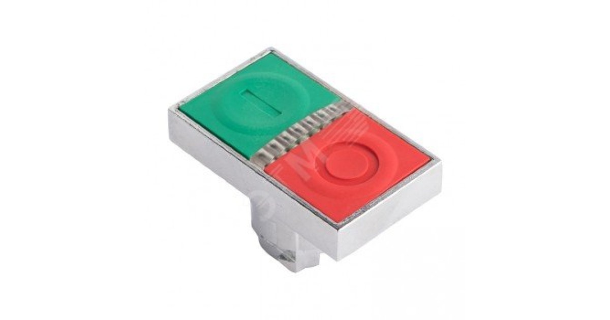 Купить Исполнительный механизм кнопки XB4 "пуск-стоп" плоский возвратный без фиксации, с подсветкой PROxima XB4BL84 EKF оптом в Москве