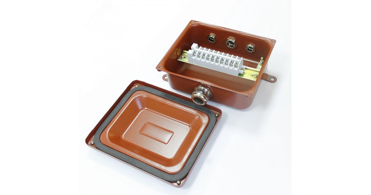 Купить Коробка У614А УХЛ1.5 латун. сальники ГОФРОМАТИК/ zeta30321 ЗЭТАРУС оптом в Москве