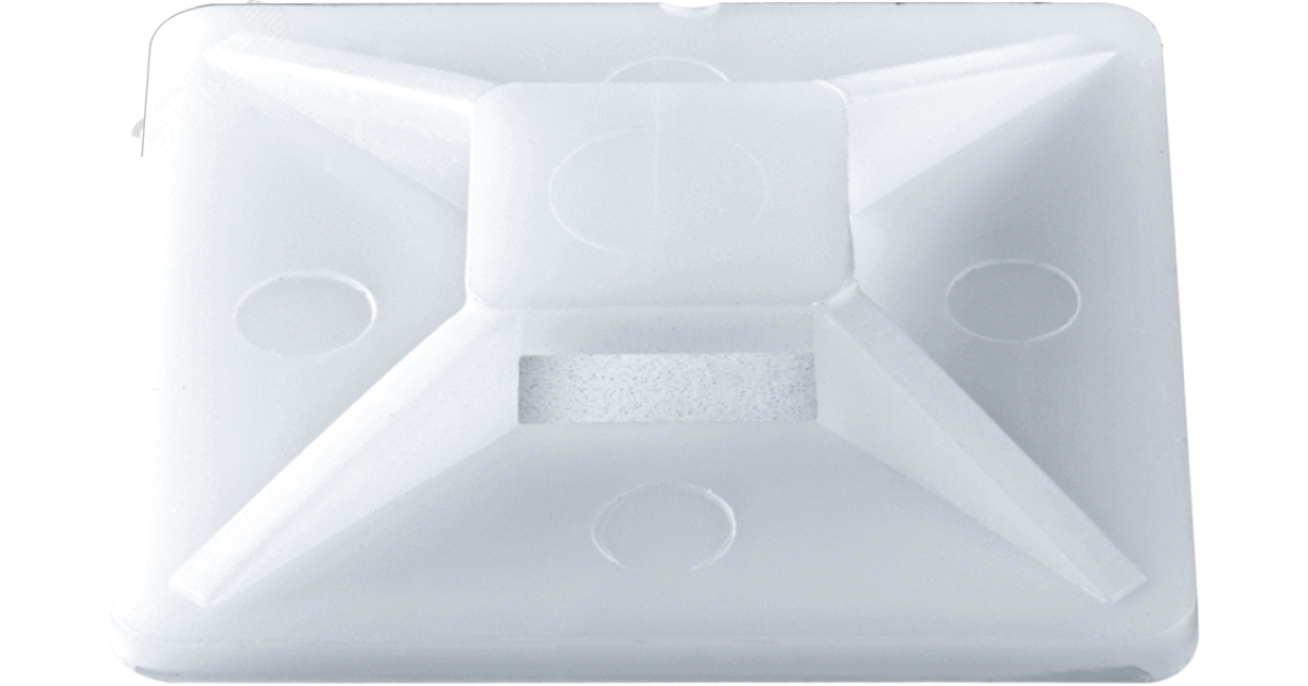 Купить Площадка самоклеящаяся 20х20 белая под хомуты (100шт) 17248 Navigator оптом в Москве